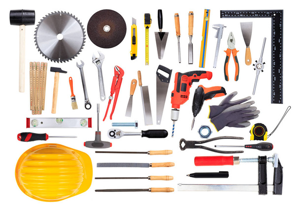 Set of hand tools - Photo, Image