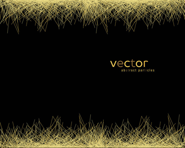 Vector background with abstract particles. - ベクター画像