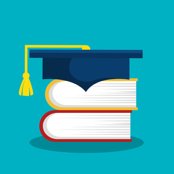 education equipment flat icons - Vector, Image
