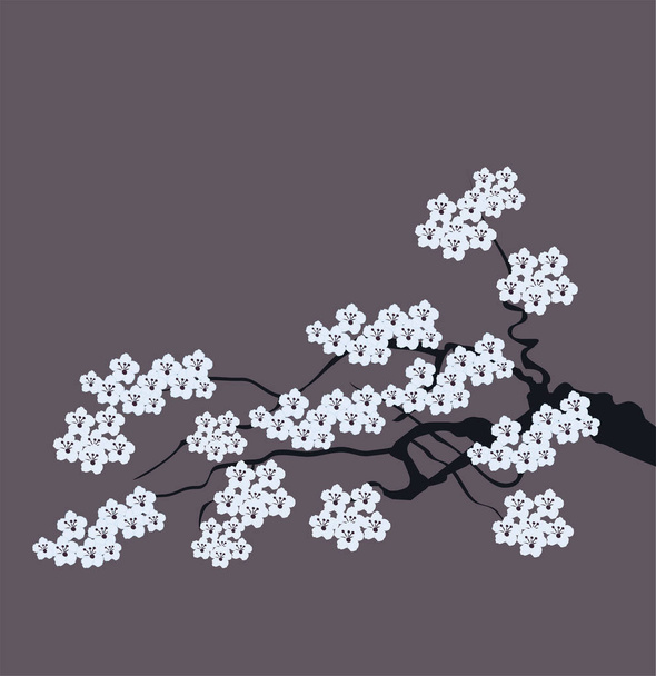 Vector Cherry Blossom - Vector, Image