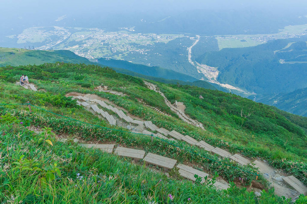 Hakuba, Nakano, Japonya trekking - Fotoğraf, Görsel