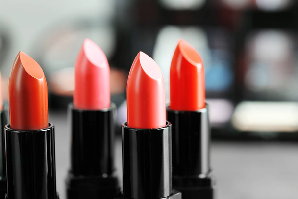 Lipsticks in different shades - Foto, imagen