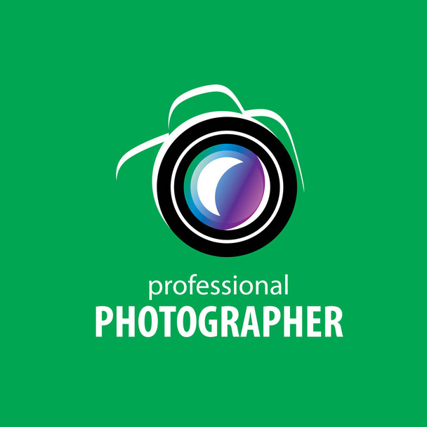 λογότυπο φωτογραφική μηχανή τον φωτογράφο - Διάνυσμα, εικόνα