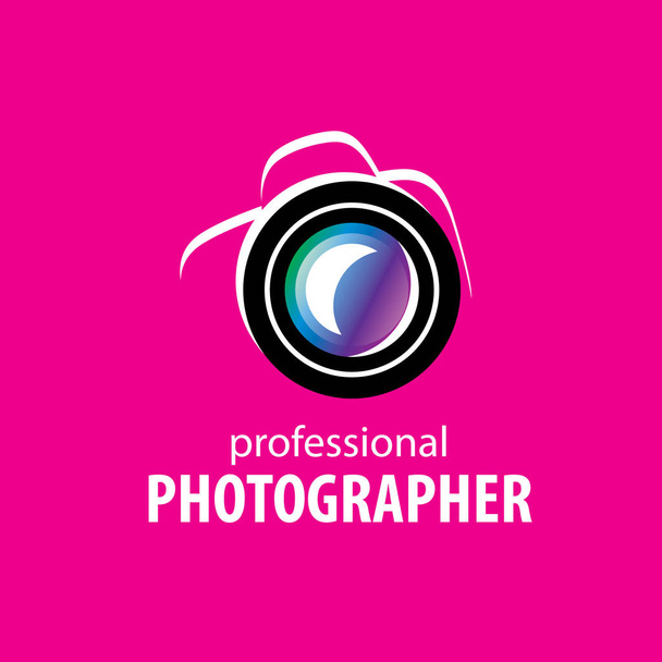 logo kamera fotoğrafçı - Vektör, Görsel