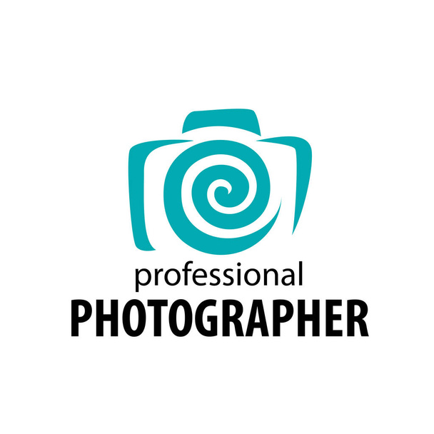 logo kamera fotoğrafçı - Vektör, Görsel
