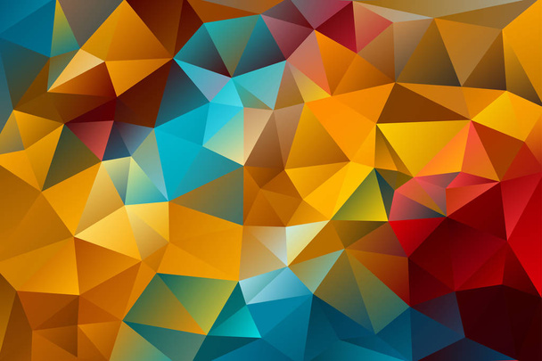 vector abstract background of triangles - Vector, Image