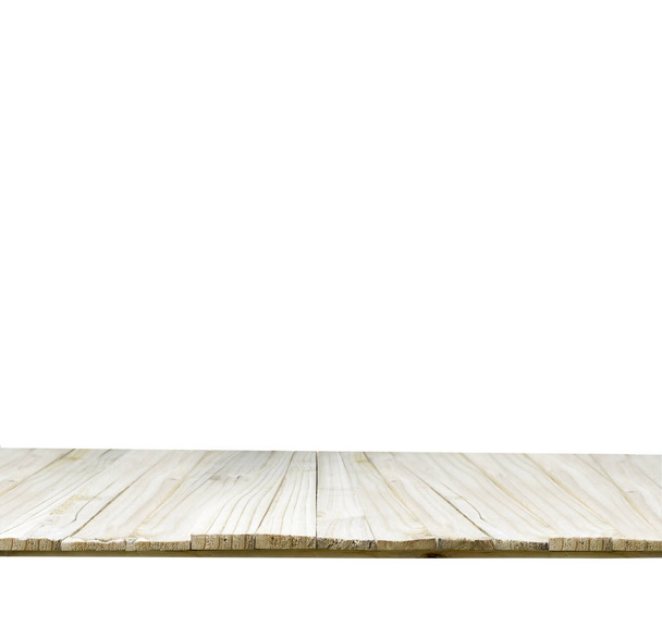 Colore chiaro tono natura pavimento in legno isolato sul backgro bianco
 - Foto, immagini