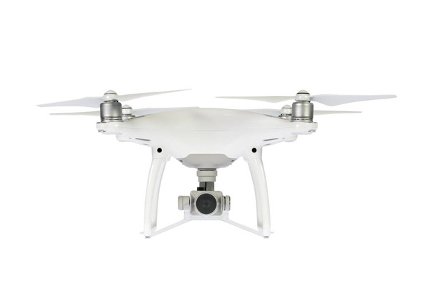 Drone na białym tle - Zdjęcie, obraz
