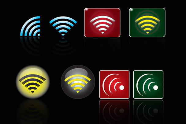 Wifi sign - Vettoriali, immagini
