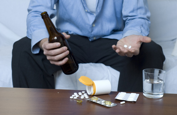 Alcohol and Drugs - Photo, Image