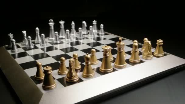 Šachová deska sada  - Záběry, video