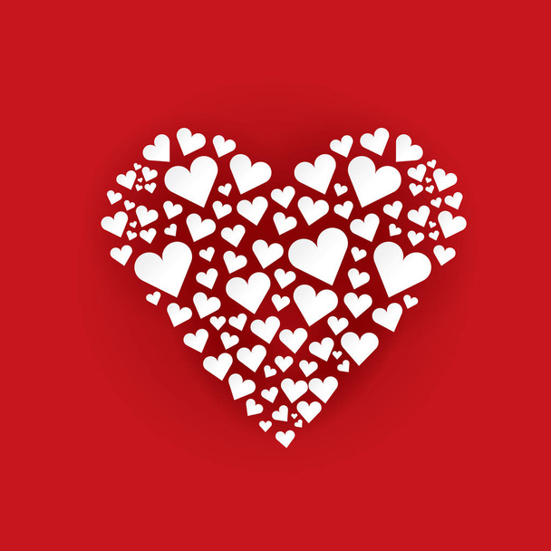 vector valentines day vector background - Vector, Image