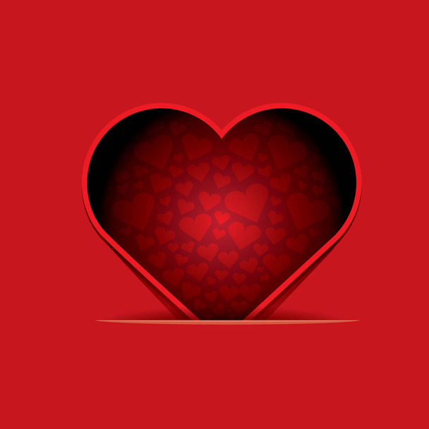 vector valentines day vector background - Vector, Image