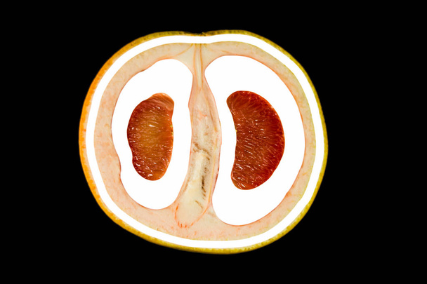 グレープ フルーツ果実ビタミン c 健康食品 - 写真・画像