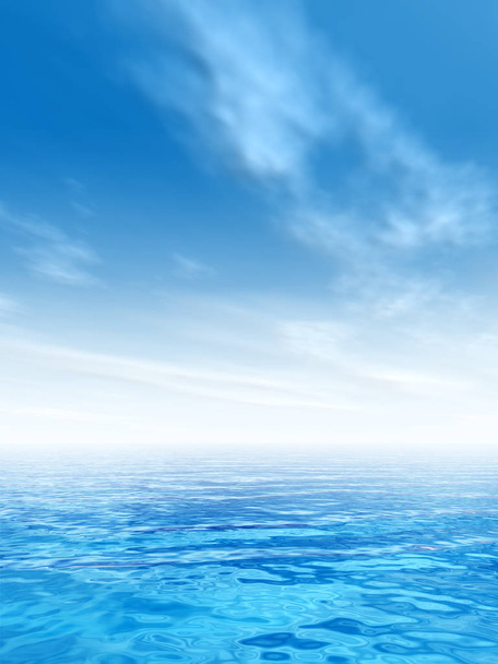 sea and sky background - Photo, Image