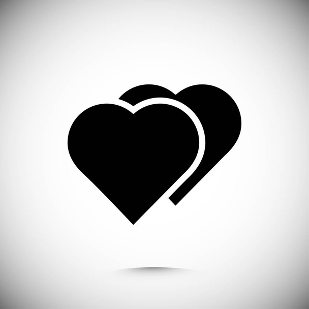 hearts web icon - Διάνυσμα, εικόνα