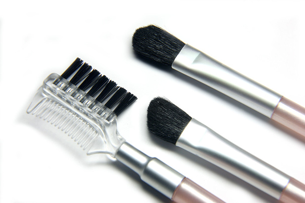 Brushes isolated on white - Photo, Image