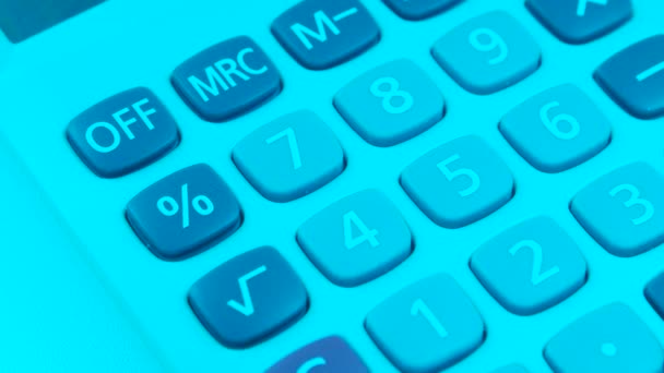 Klasické digitální kalkulačka - Záběry, video