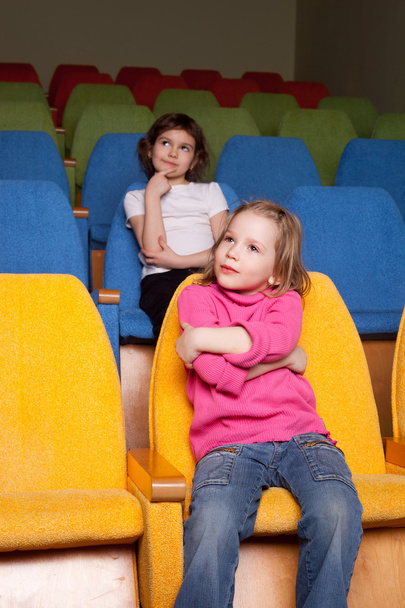 Girls in the cinema - Foto, Imagen