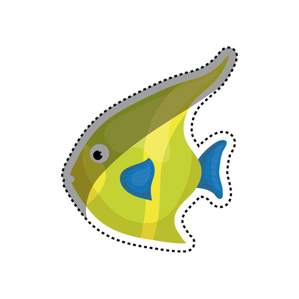 Морские рыбы - Вектор,изображение