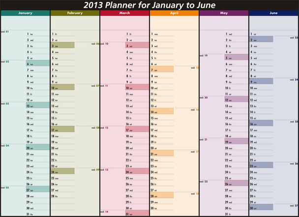 Calendario vectorial para 2013
. - Vector, Imagen