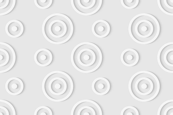 Seamless pattern of circles. - Вектор,изображение