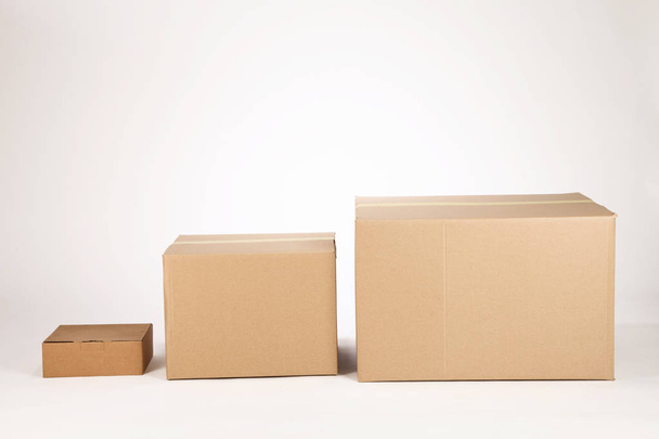 delivery cardboard boxes - Foto, Bild