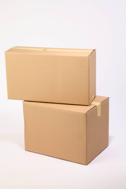 delivery cardboard boxes - Фото, изображение
