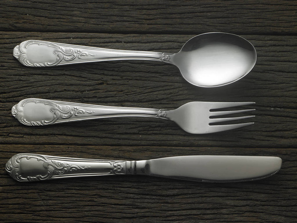 set of vintage cutlery - Photo, image