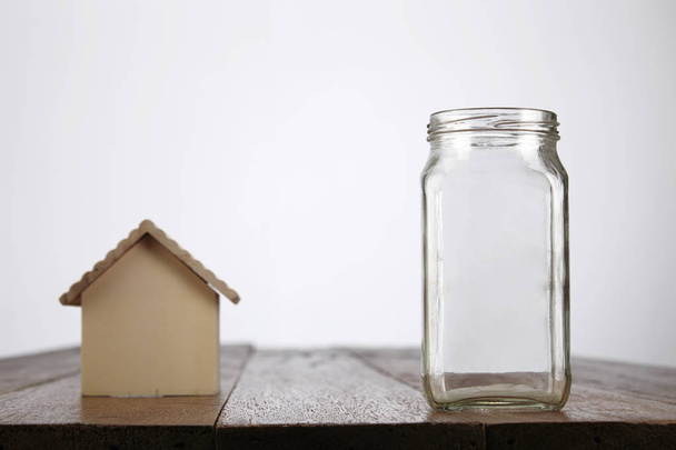 small house and jar - Photo, Image