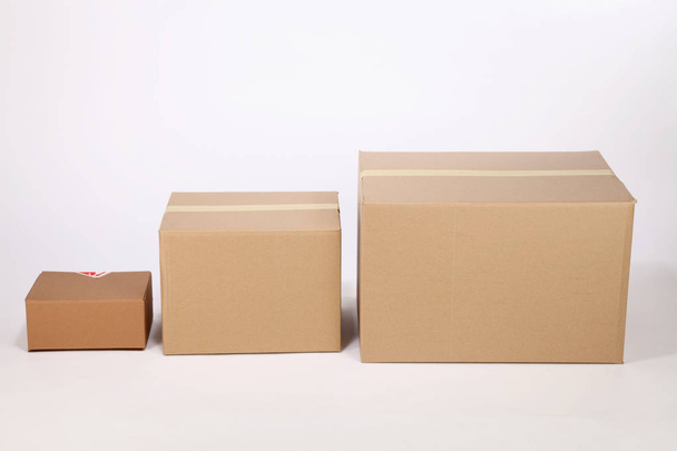 delivery cardboard boxes - Foto, immagini