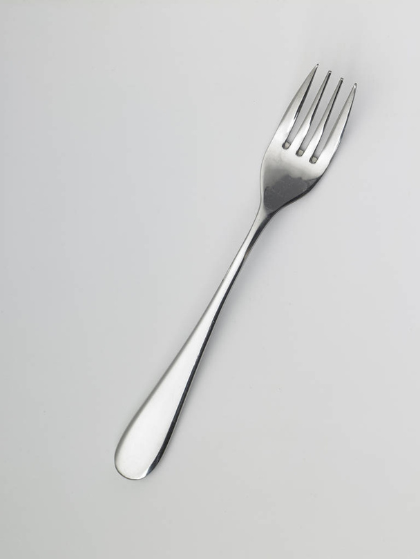 single silver fork  - Fotoğraf, Görsel