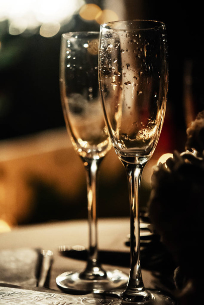 copas de champán con estilo
 - Foto, Imagen