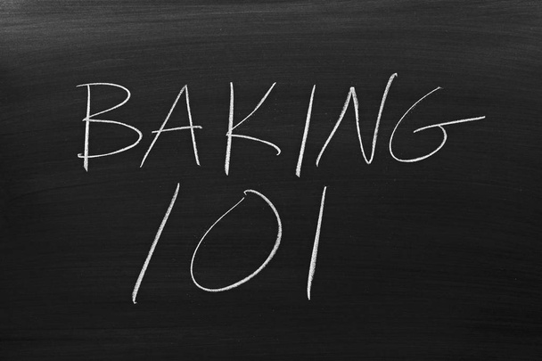 Bir kara tahta üzerinde pişirme 101 - Fotoğraf, Görsel