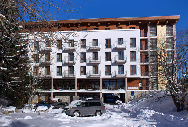 Hotel Crocus in Strbske Pleso. - Foto, afbeelding