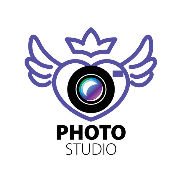 logo voor fotostudio - Vector, afbeelding
