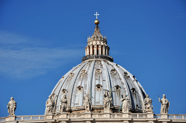 The dome of the San Pietro basilica, Vatican - Fotografie, Obrázek