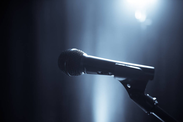 Microphone on stand - Photo, Image