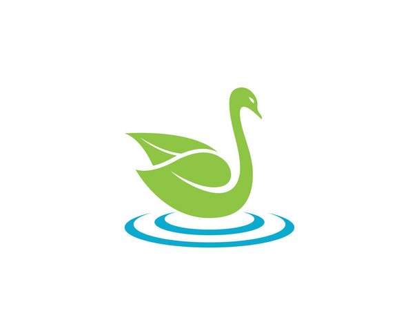 icône d'oie Modèle de logo
 - Vecteur, image