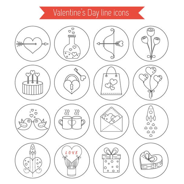 Icono del día de San Valentín
 - Vector, imagen