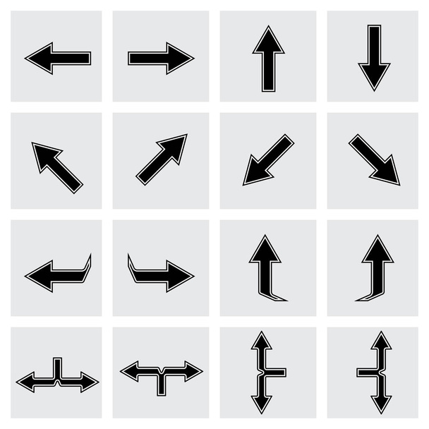 Set arrows banner. Vector illustration. can be used for workflow layout, diagram, web design, infographics. - Vecteur, image