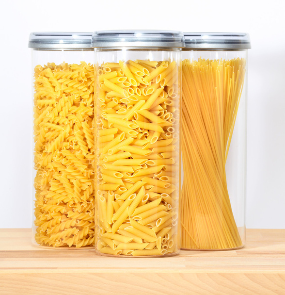 Pasta in a jar - Фото, изображение