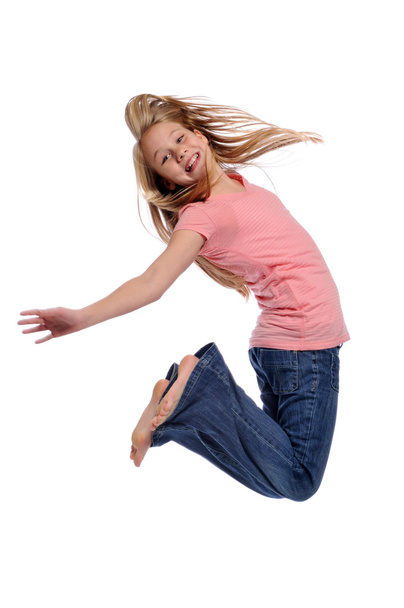 дівчина, стрибки
 - Фото, зображення