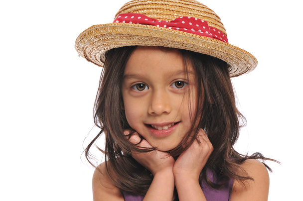 Portrait of little girl - Foto, Imagem