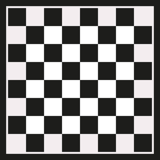 Μαύρο σκακιέρας διάνυσμα - Διάνυσμα, εικόνα