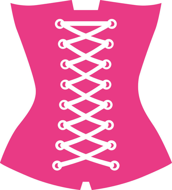 Vecteur corset rose
 - Vecteur, image
