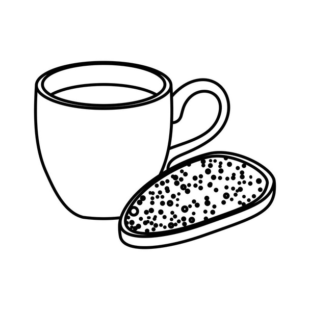 imagen de iconos relacionados con café
 - Vector, Imagen