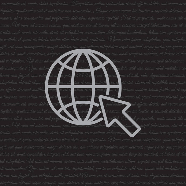 design de l'icône Globe
 - Vecteur, image