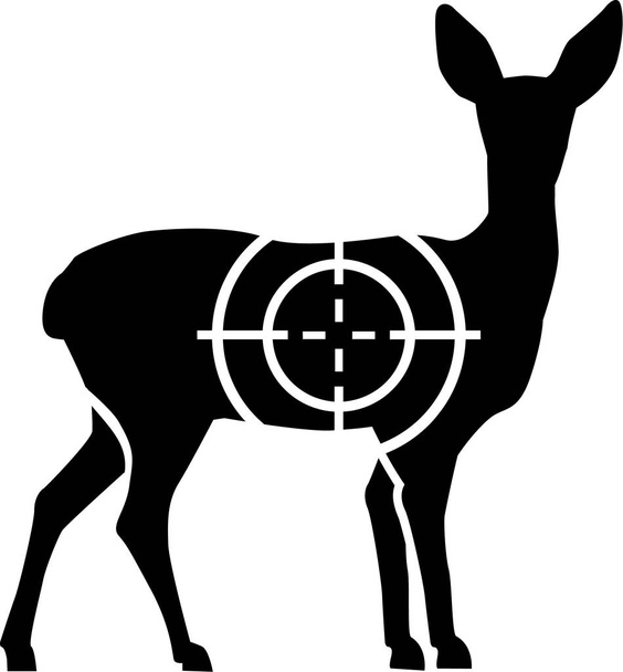 Охота на оленей
 - Вектор,изображение