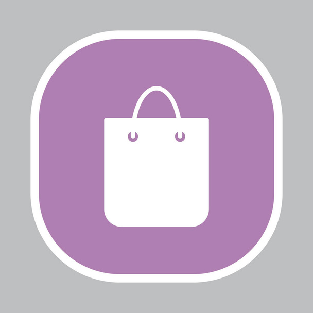Einkaufstüten-Symbol - Vektor, Bild